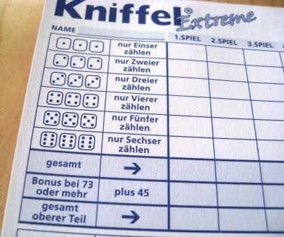 Bonus Kniffel