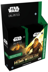 Cover von Star Wars: Unlimited - Homeworlds (Carbonite-Booster-Display)