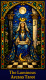 Cover von The Luminous Arcana Tarot: Tarot im Stil von Glasmalerei